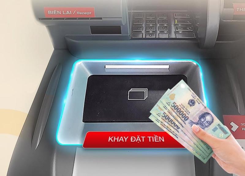 Cách chuyển tiền Techcombank không cần mã OTP tại máy ATM