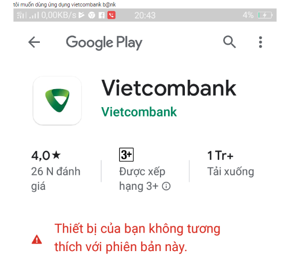 App VCB Digibank