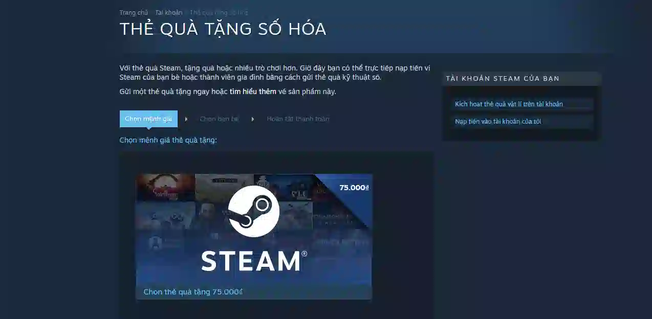 Tiền trong Steam có rút được không?