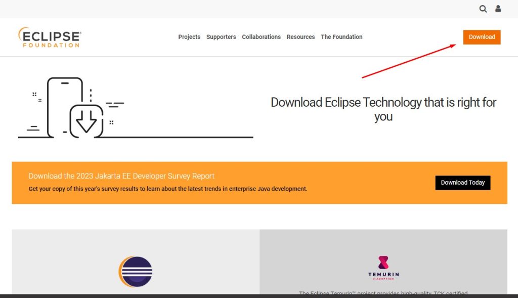 tải Eclipse IDE
