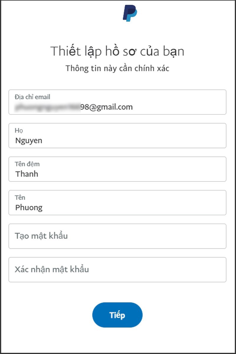 Cách đăng ký Paypal ở Việt Nam 6