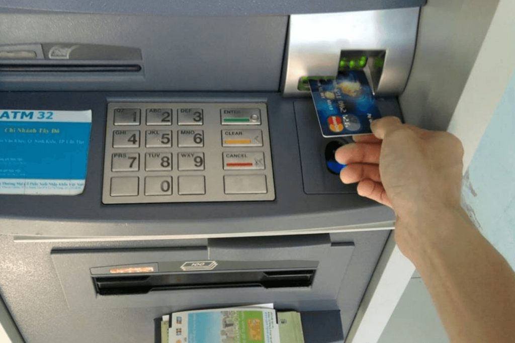 Cách chuyển tiền không cần mã OTP BIDV tại cây ATM 1