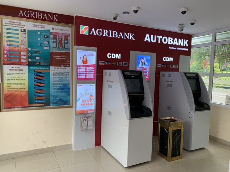 chuyển tiền ở atm agribank