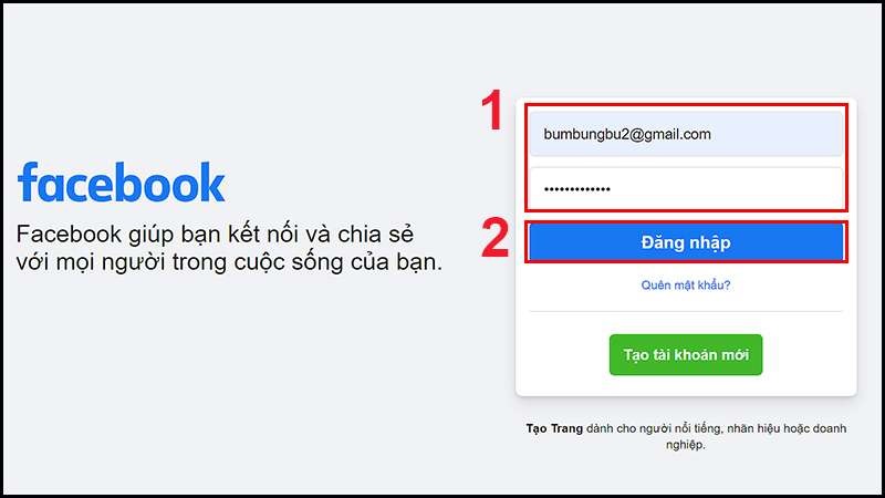 Chuyển tài khoản liên kết từ Facebook sang Garena
