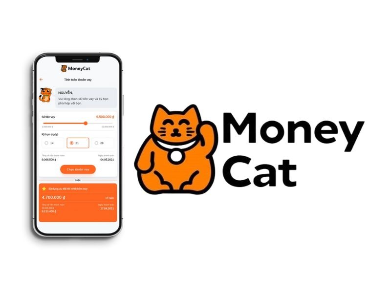 hướng dẫn vay tiền moneycat