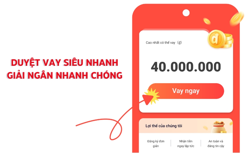 duyệt vay siêu nhanh