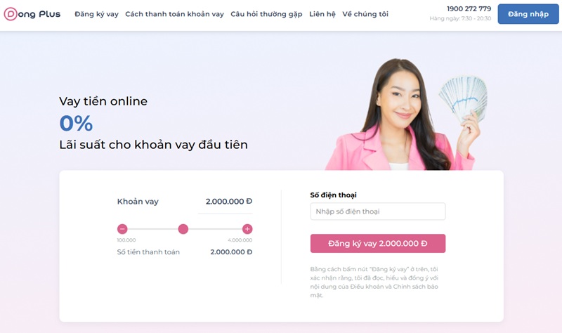 vay tiền dongplus