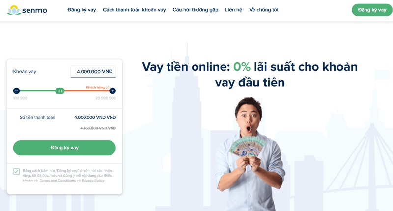 vay tiền senmo