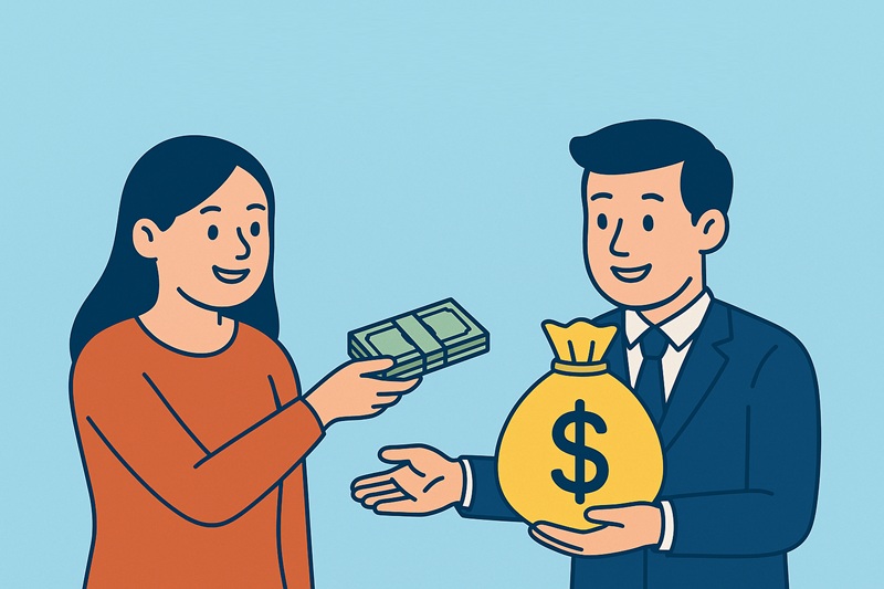 các sản phẩm cho vay tiền
