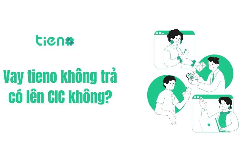 vay tieno không trả có lên cic không