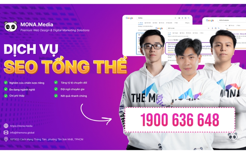dịch vụ SEO tại MONA Media