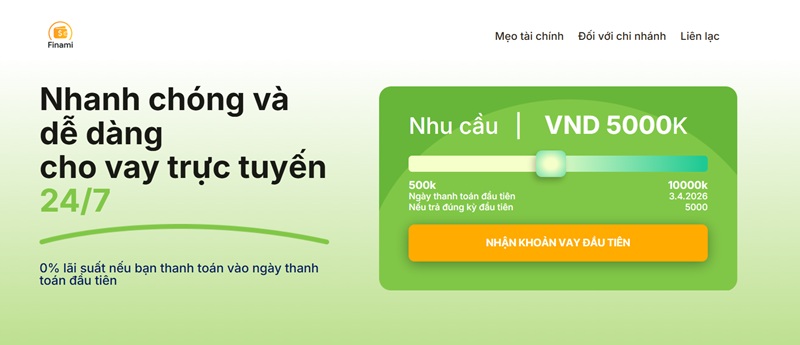 ưu điểm vay finami