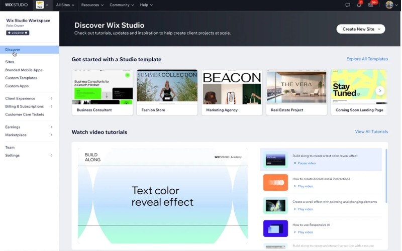 Hướng dẫn tạo website cá nhân đơn giản với công cụ Wix