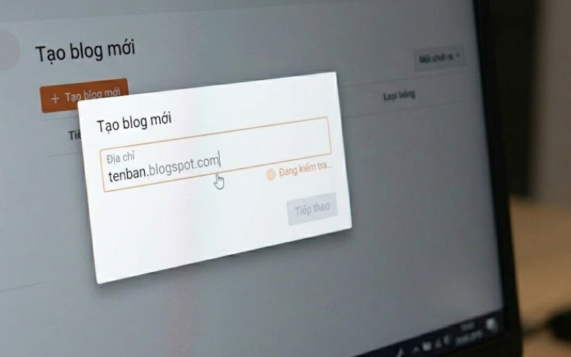 Thiết lập URL mới khi xây dựng trang web cá nhân
