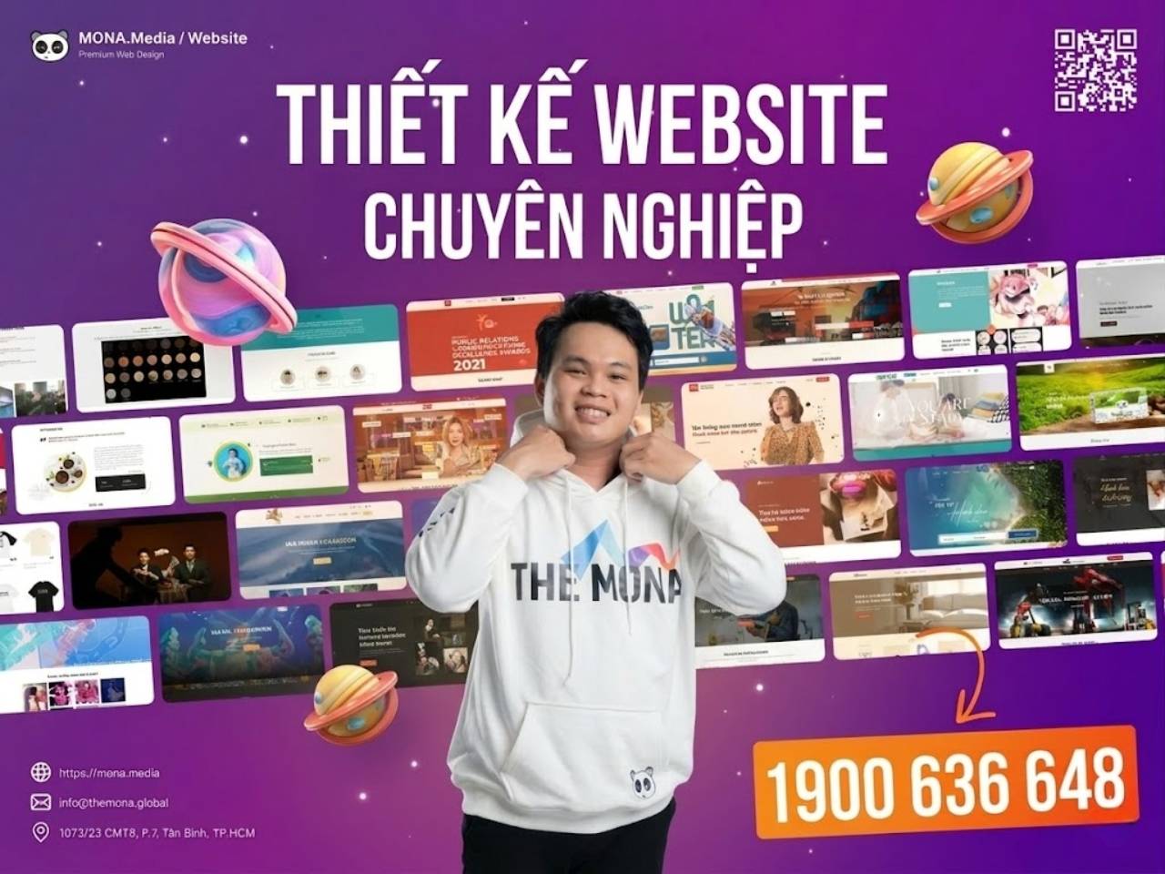Dịch vụ thiết kế website chuyên nghiệp, trọn gói tại MONA Media